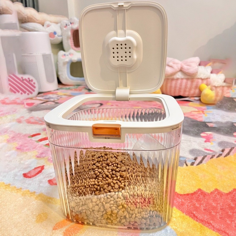 Food Storage Large Plastic Containers - Container de Armazenamento de Ração para