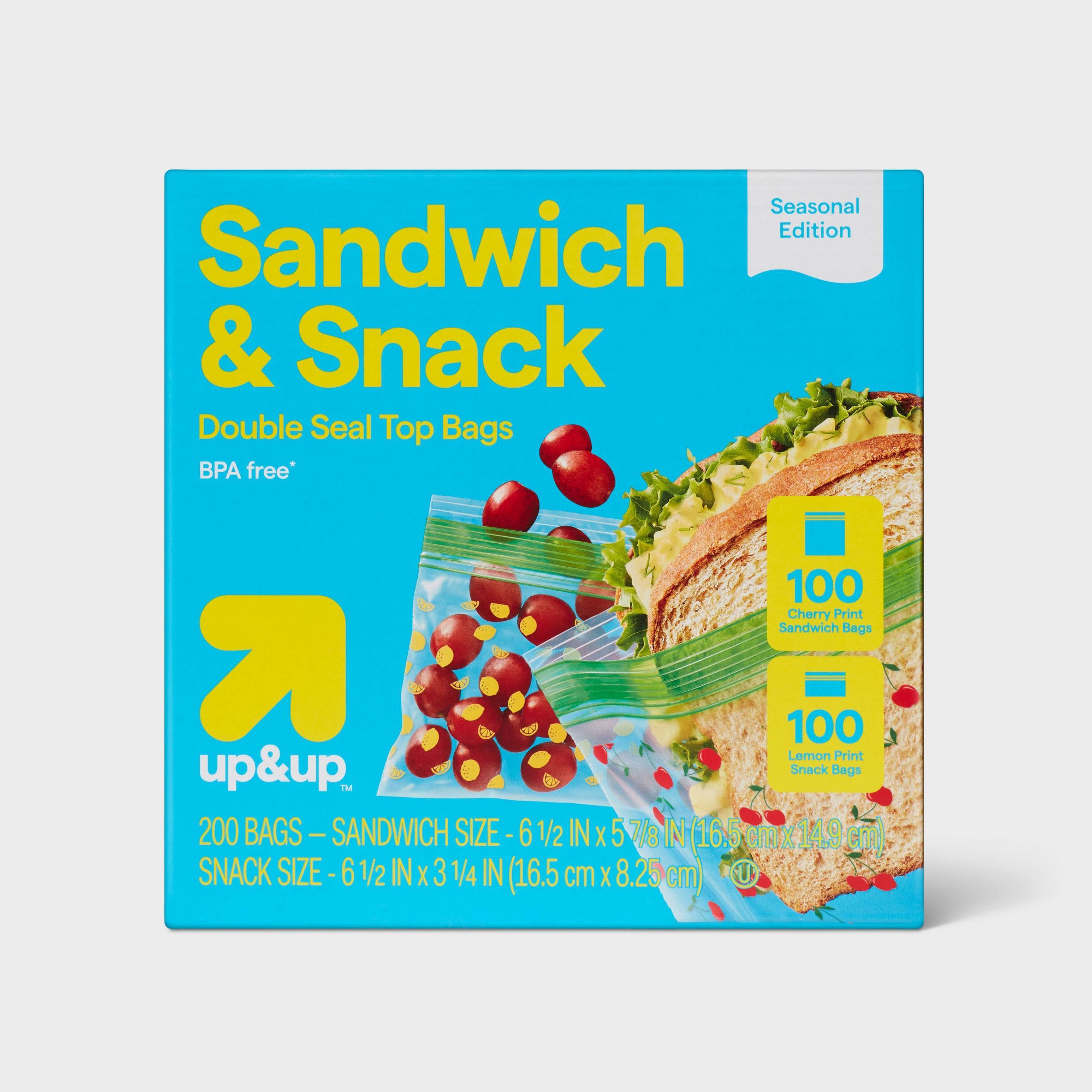 Food Storage Variety Pack - Pacote Variado de 200 Sacos de