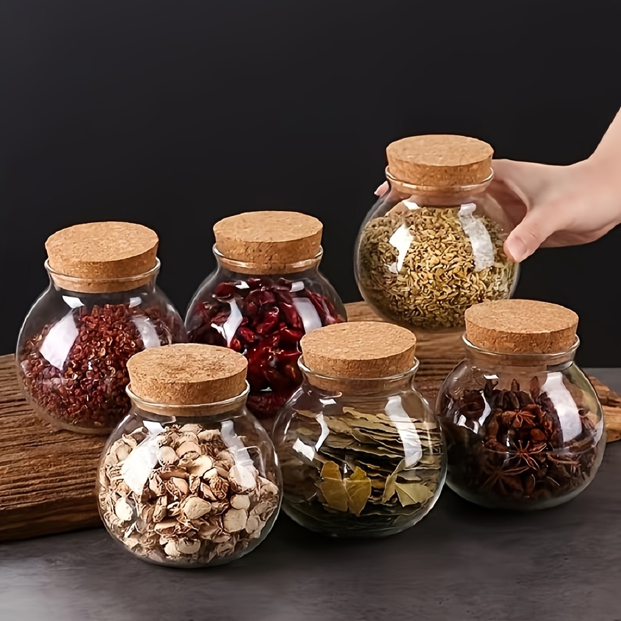 Food Storage Set Glass - Vasilha de armazenamento de vidro transparente