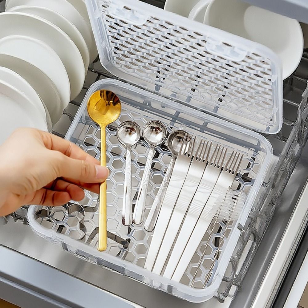 Food Storage Without Plastic - Caixa de Limpeza de Utensílios de