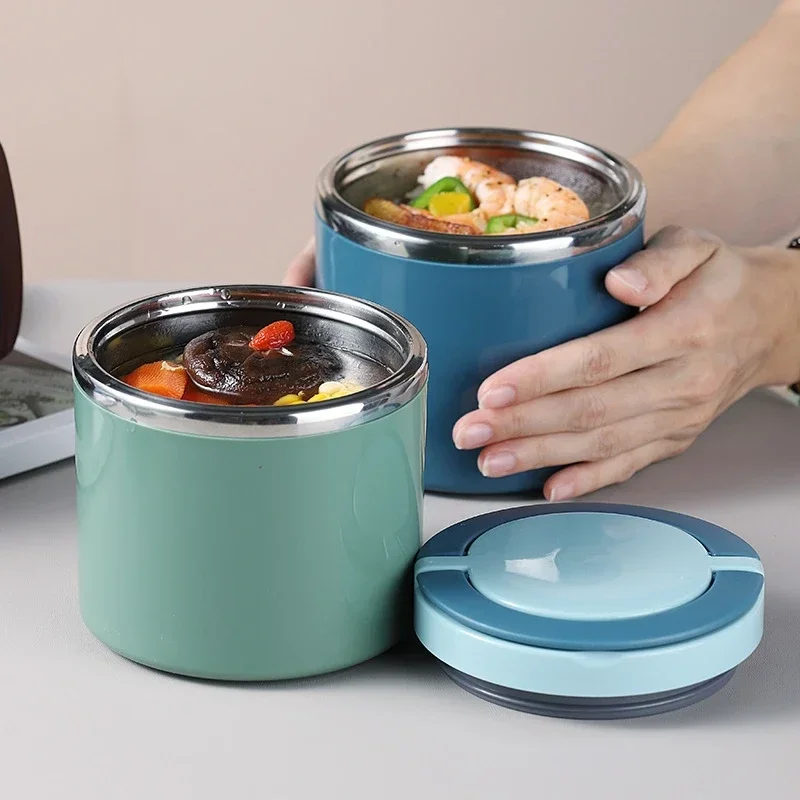 Food Storage Handling - Frasco térmico de alimentos em aço