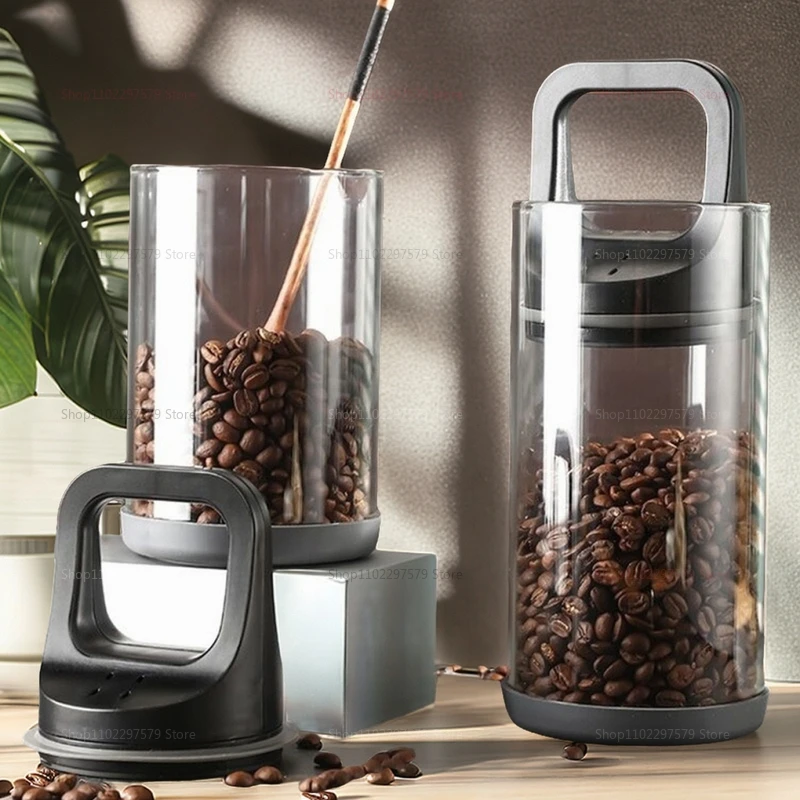 Food Storage Set Glass - Tanque selado a vácuo para grãos