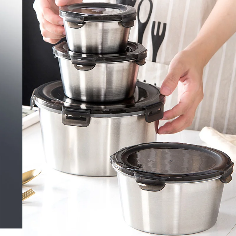 Food Storage Underground - Lancheira Bento em aço inoxidável com