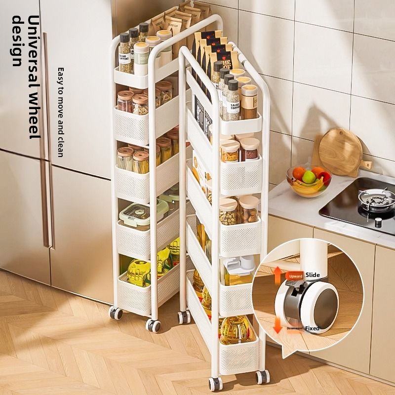 Food Storage Without Plastic - Rack de fenda de cozinha em