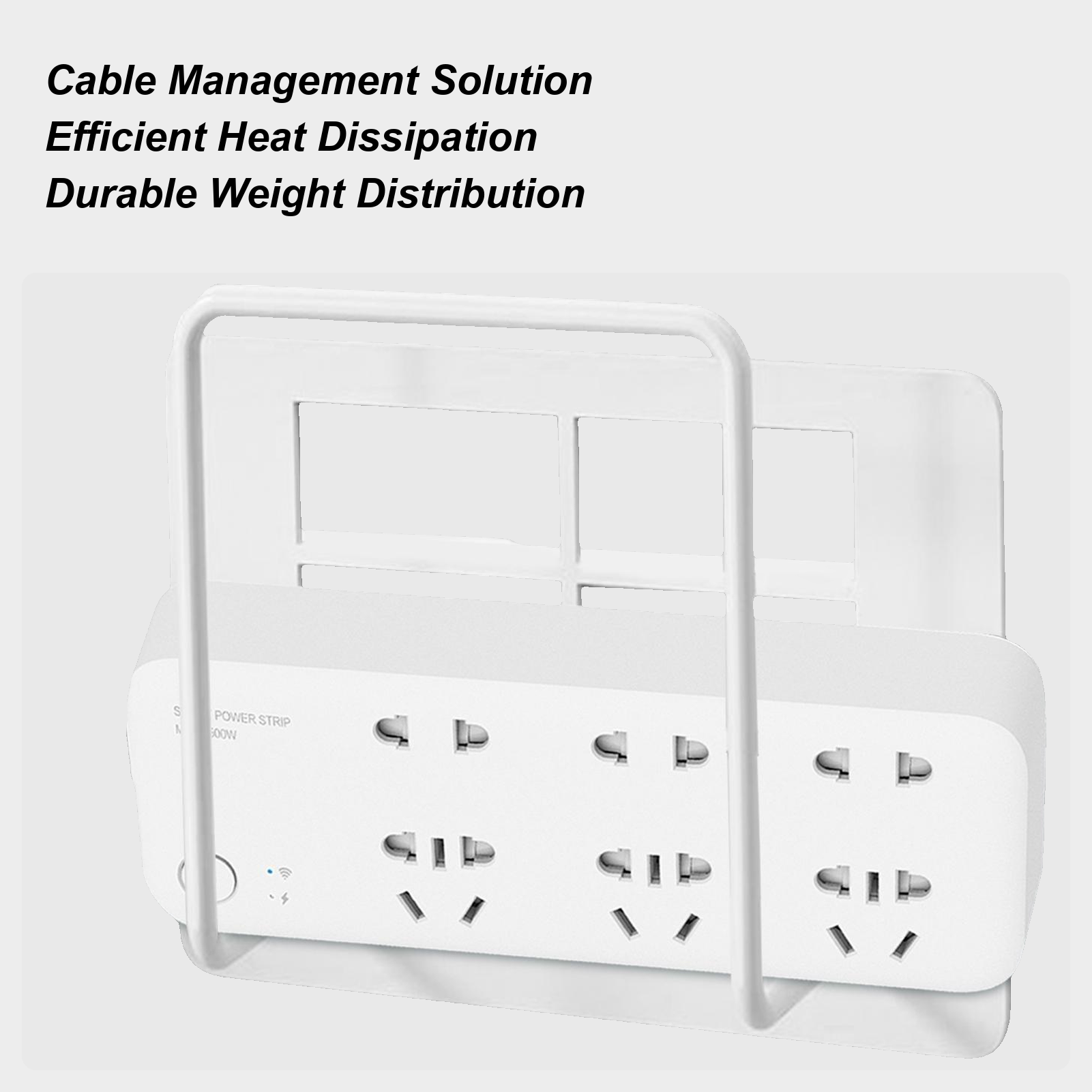 Food Storage Management - Prateleira para roteador, montagem na parede,