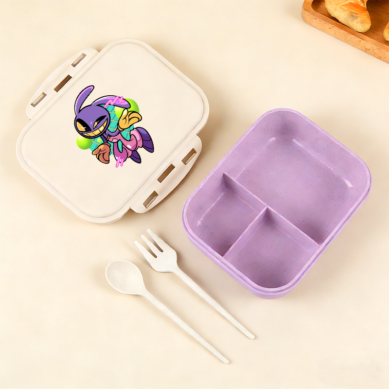 Food Storage Cabinet - Lancheira Portátil Anime Amazing Digital Circus,