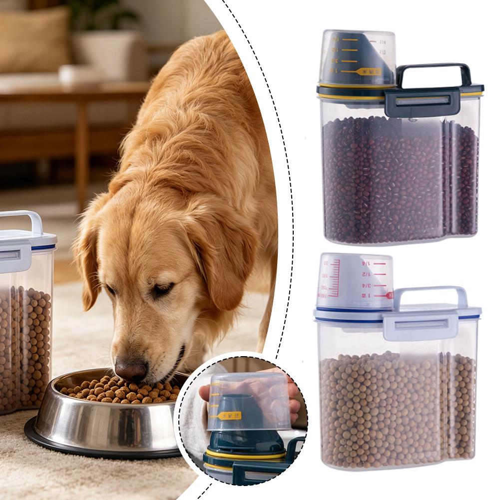 Food Storage Large Plastic Containers - Container de Armazenamento de Ração para