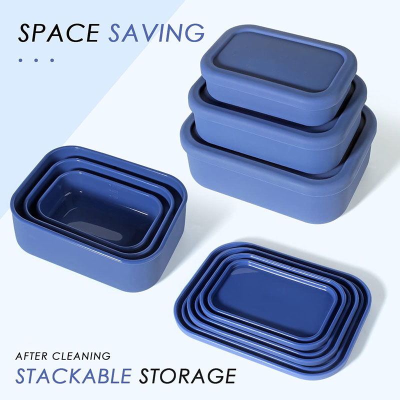 Food Storage Prep Containers - Caixa de almoço Bento resistente a