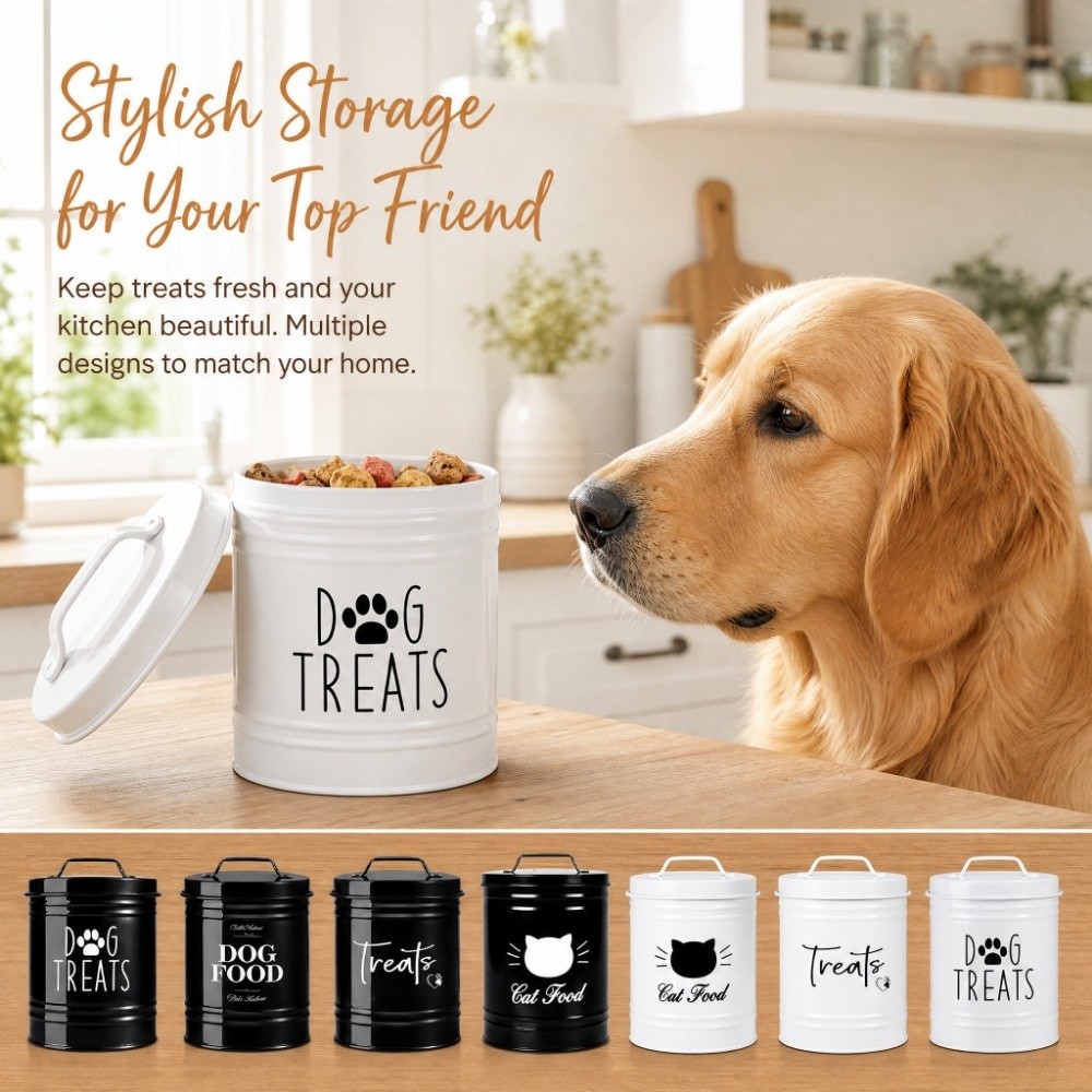 Xl Food Storage Containers With Lids - Container de Armazenamento de Ração para