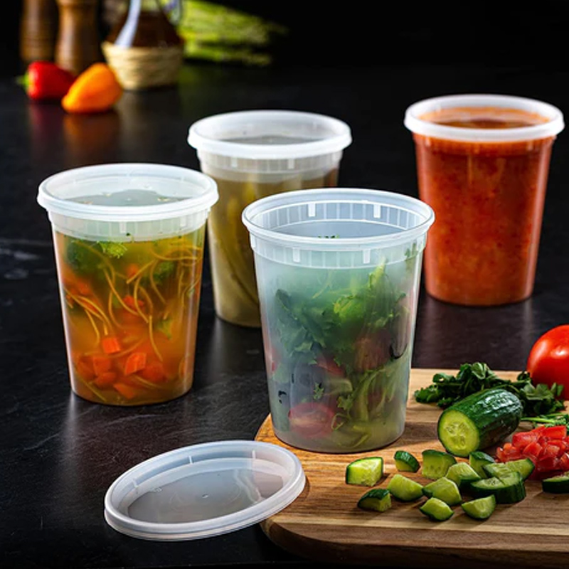 Food Storage Prep Containers - Recipientes De Armazenamento De Alimentos Com
