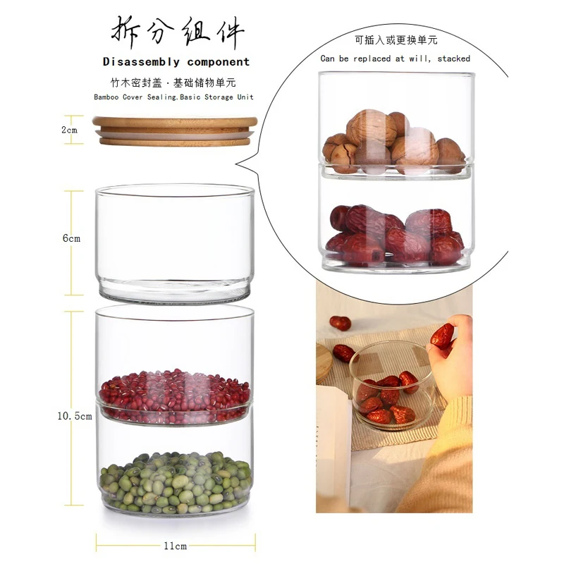 Novo Conjunto de Recipientes d - Food Storage Set Glass avaliação e preço
