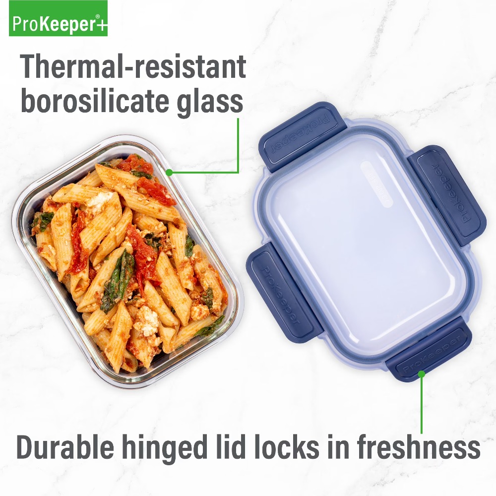 Recipiente de Vidro para Armaz - Food Storage Prep Containers avaliação e preço