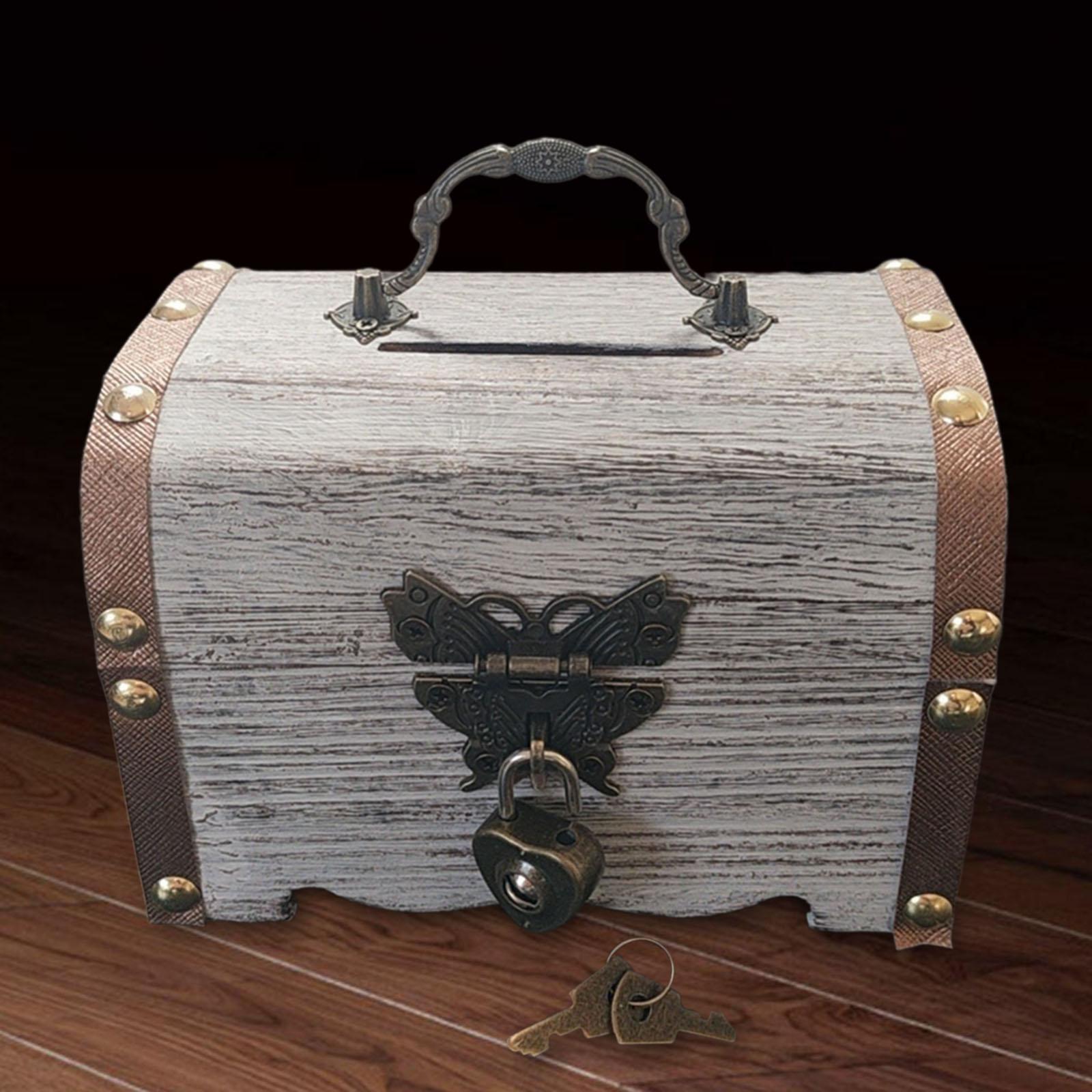 Cofre de tesouro com fechadura - Food Storage Box With Lock And Key avaliação e preço