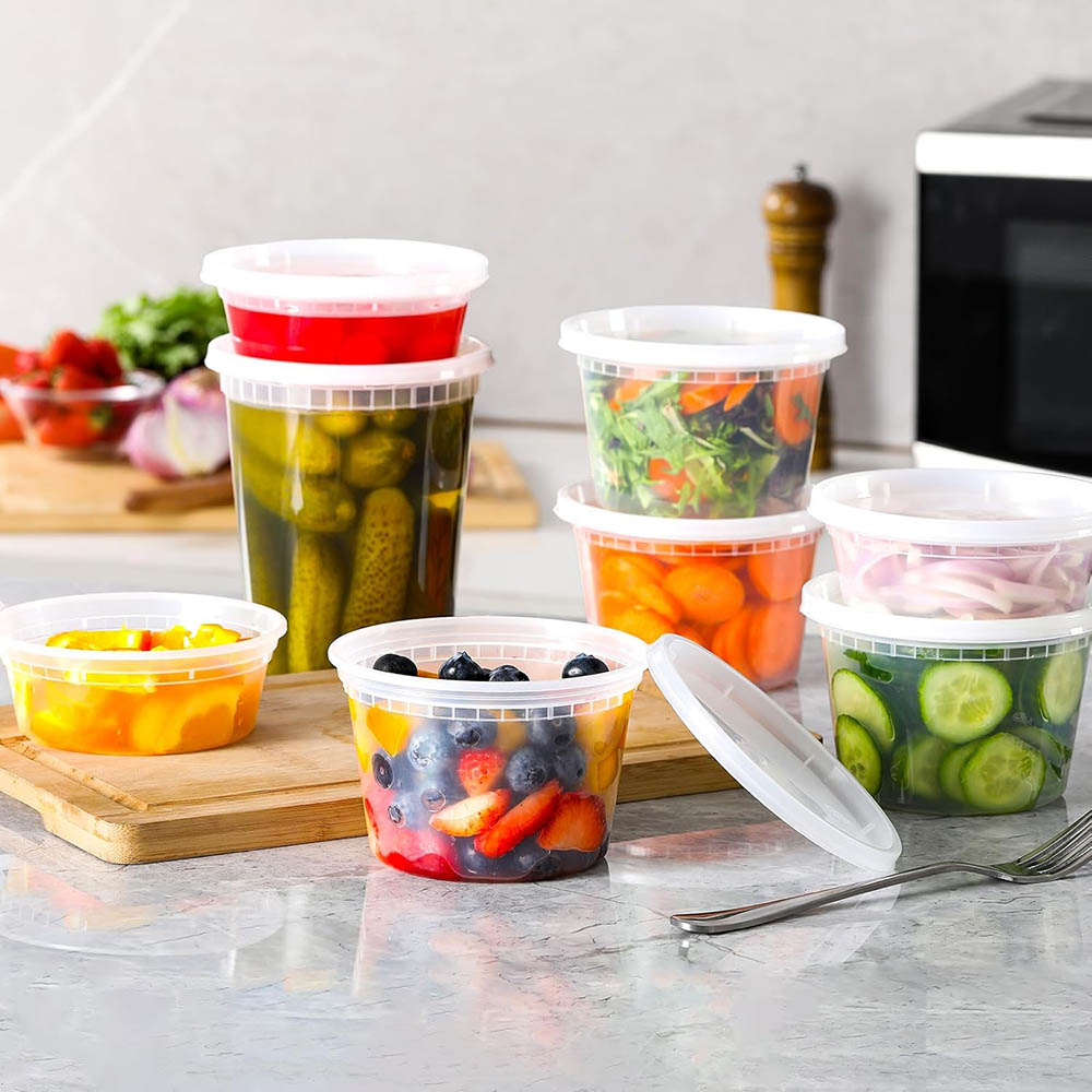 Recipientes de plástico para a - Food Storage Variety Pack avaliação e preço