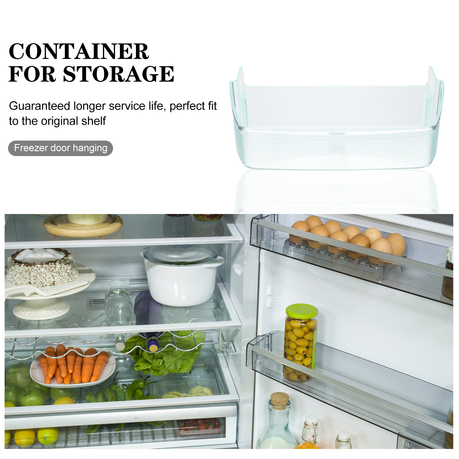 Organizador de Porta Lateral d - Food Storage Refrigerator avaliação e preço