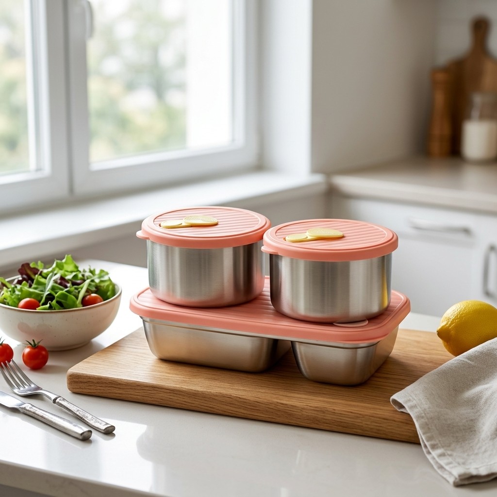 Conjunto de Marmitas de Aço In - Food Storage Underground avaliação e preço
