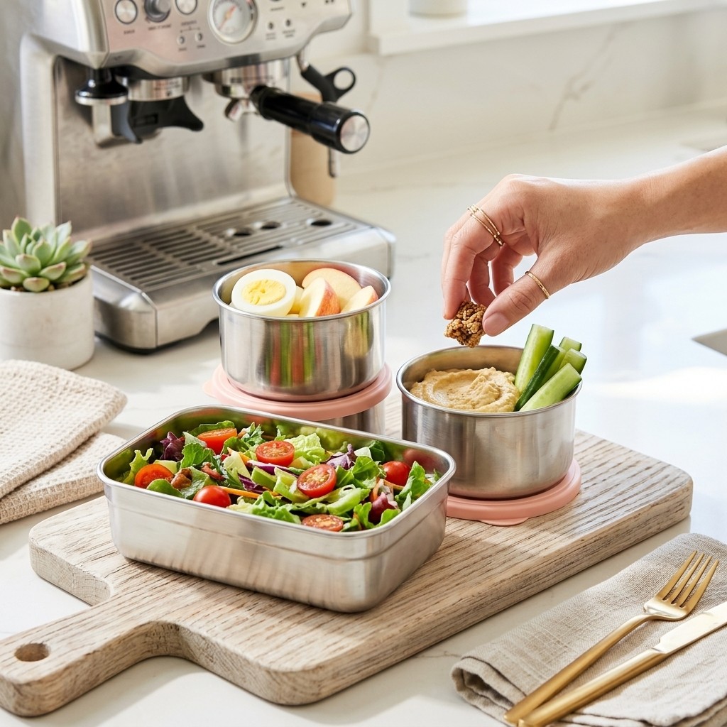 Conjunto de Marmitas de Aço In - Food Storage Underground avaliação e preço