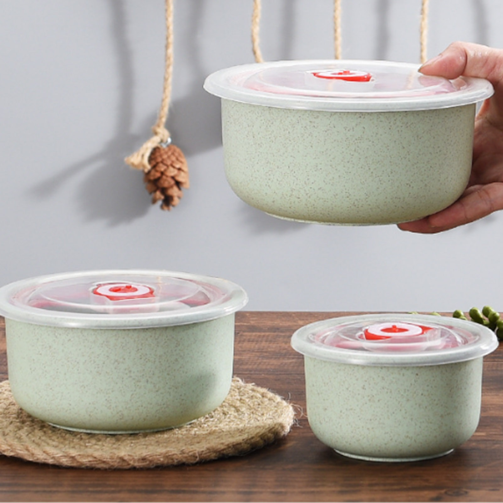 3 pçs recipientes de armazenam - Food Storage Without Plastic avaliação e preço