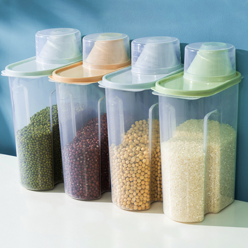Tanque De Armazenamento De Grã - Food Storage Large Plastic Containers avaliação e preço