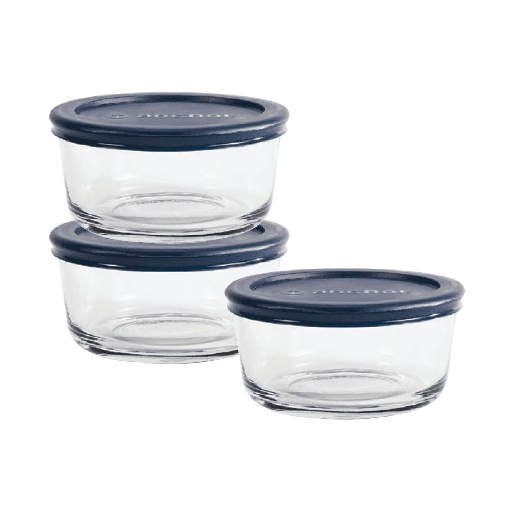 Recipientes de Vidro para Arma - Food Storage Set Glass avaliação e preço