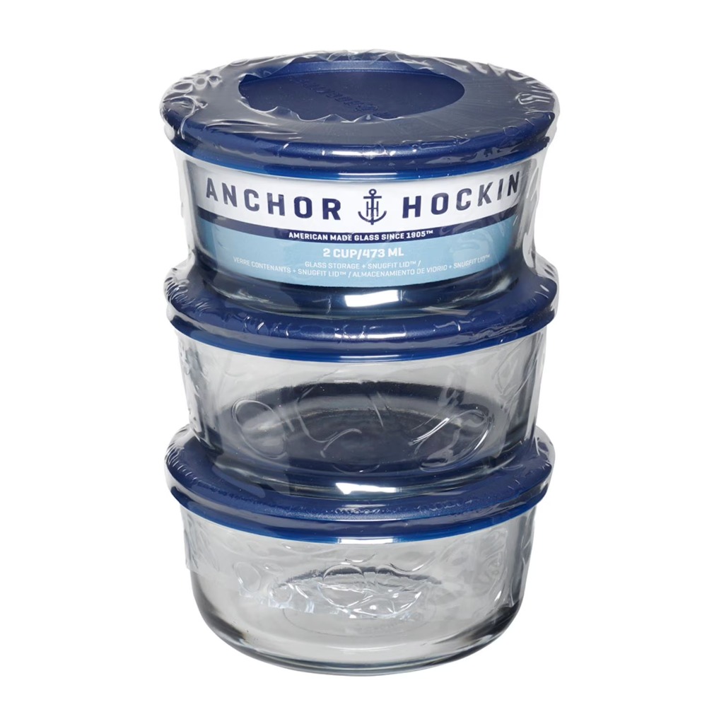Recipientes de Vidro para Arma - Food Storage Set Glass avaliação e preço