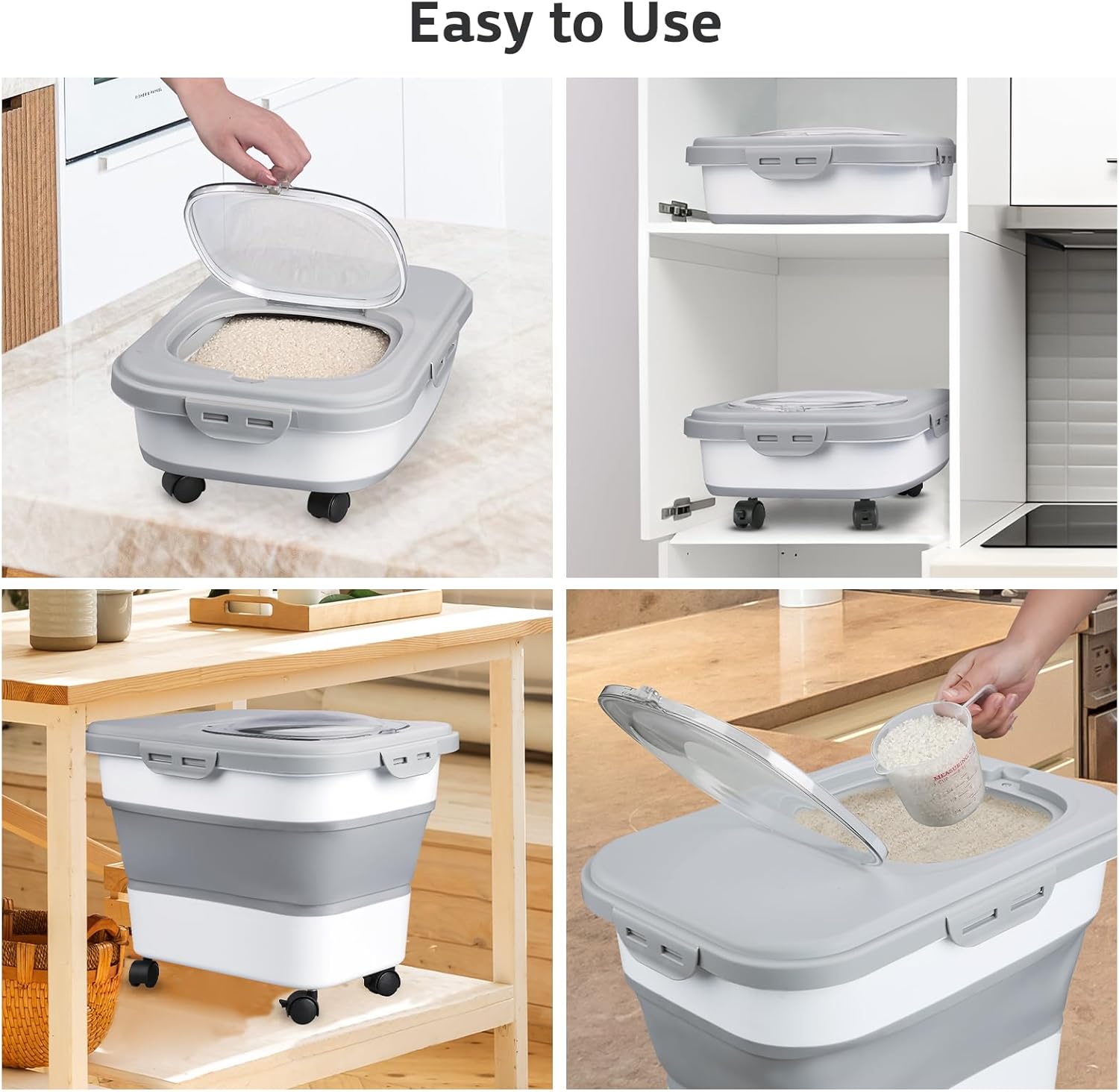 Recipiente de armazenamento de - Xl Food Storage Containers With Lids avaliação e preço