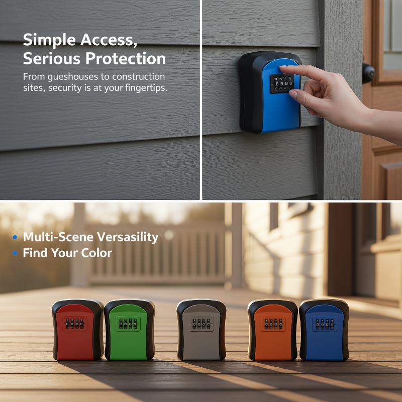 Caixa de Segurança para Chaves - Food Storage Box With Lock And Key avaliação e preço