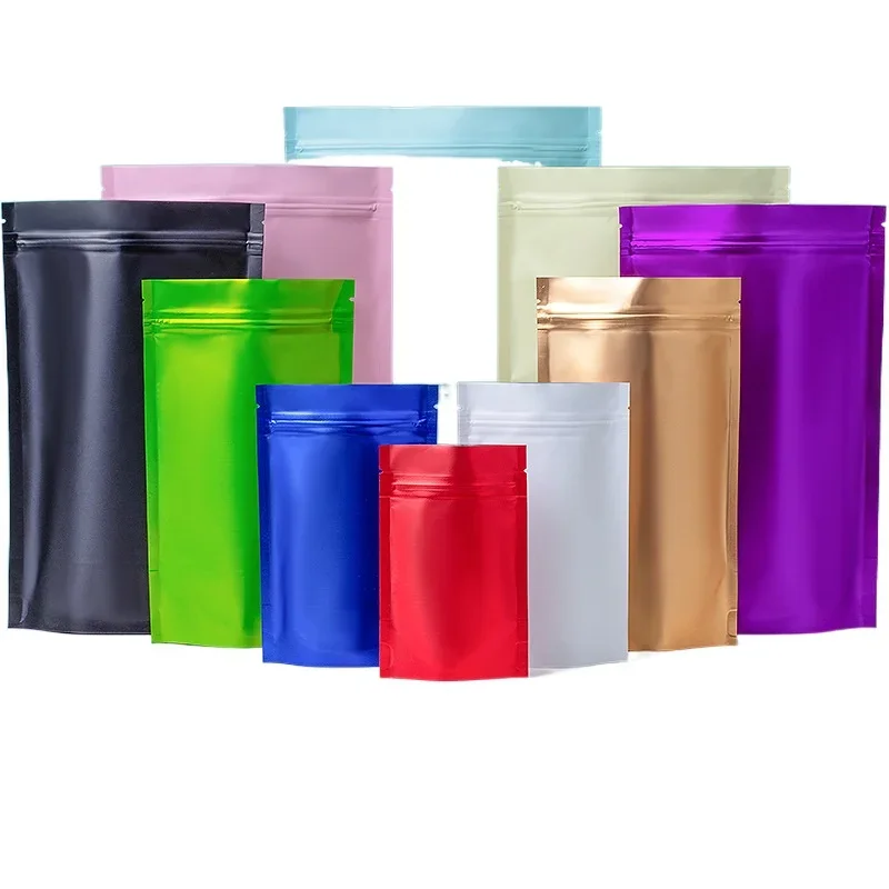 100 pçs personalizado fosco ac - Food Storage Ziploc Bags avaliação e preço