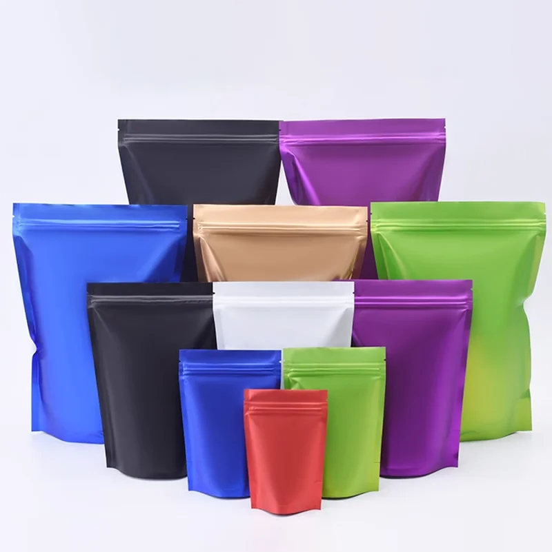 100 pçs personalizado fosco ac - Food Storage Ziploc Bags avaliação e preço