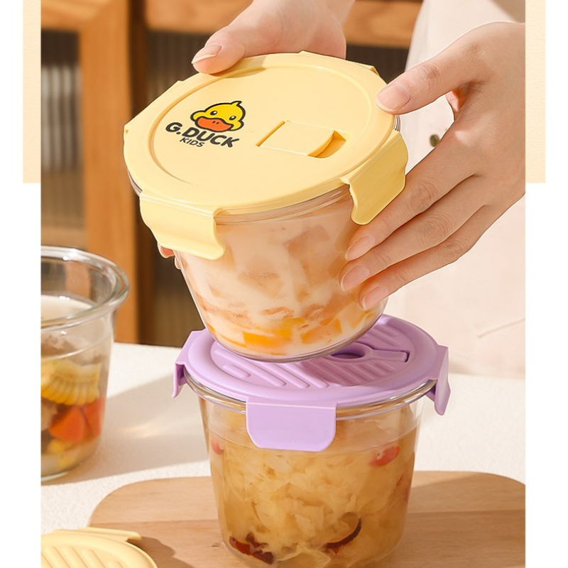 Conjunto de Potes de Vidro par - Food Storage Set Glass avaliação e preço