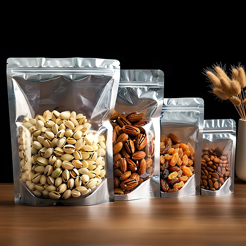 100 pçs um lado folha de alumí - Food Storage Ziploc Bags avaliação e preço