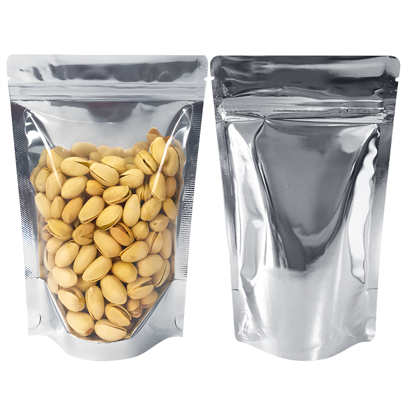 100 pçs um lado folha de alumí - Food Storage Ziploc Bags avaliação e preço
