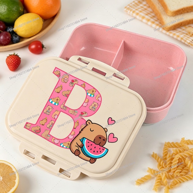Lancheira Capibara de Grande C - Food Storage Large Plastic Containers avaliação e preço