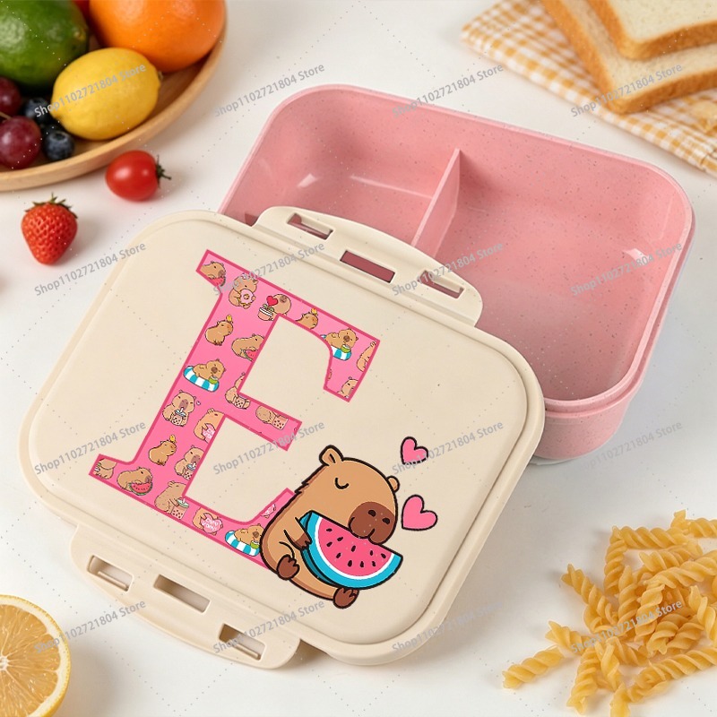 Lancheira Capibara de Grande C - Food Storage Large Plastic Containers avaliação e preço