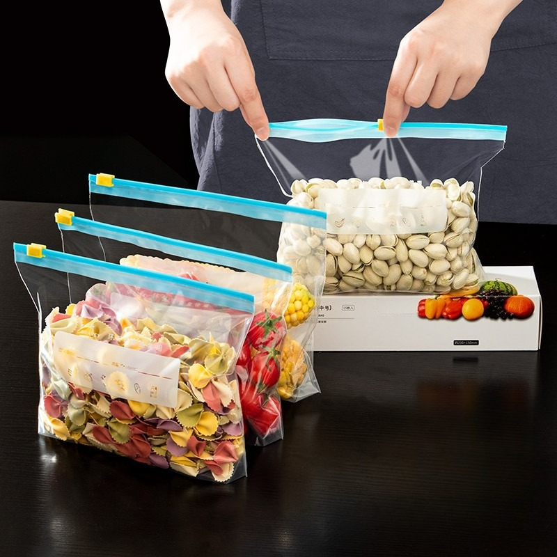 Sacos de armazenamento de alim - Food Storage Ziploc Bags avaliação e preço