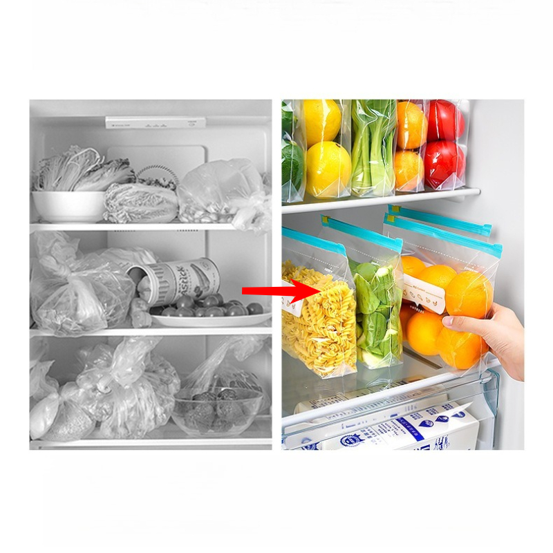 Sacos de armazenamento de alim - Food Storage Ziploc Bags avaliação e preço