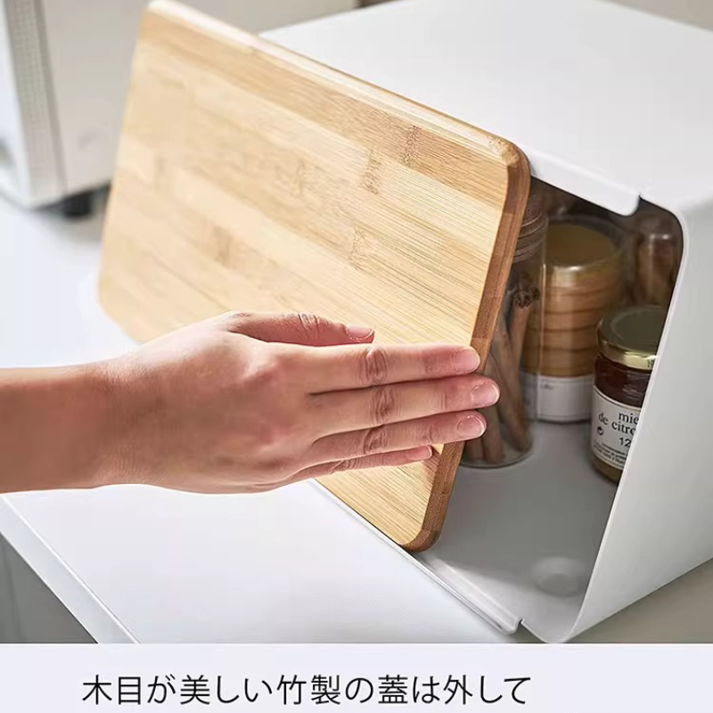 Caixa de pão de bambu para arm - Food Storage Handling avaliação e preço