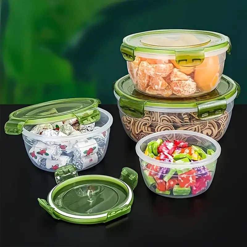 4 Recipientes Plásticos para A - Food Storage Cabinet avaliação e preço