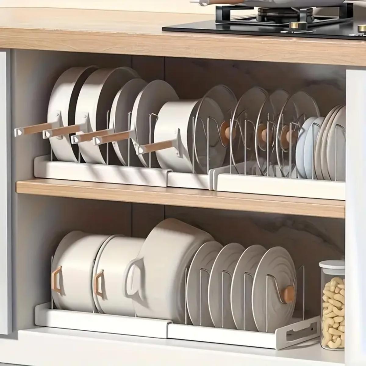 Organizador Expansível para Pa - Food Storage In Cabinets avaliação e preço