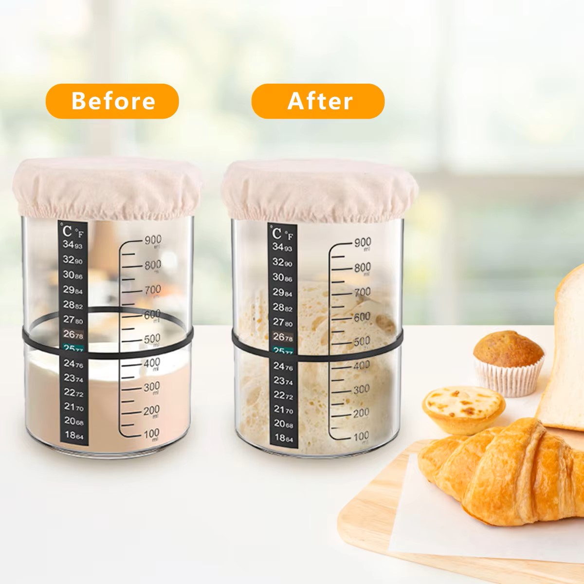 Conjunto de Potes de Vidro Tra - Food Storage Set Glass avaliação e preço
