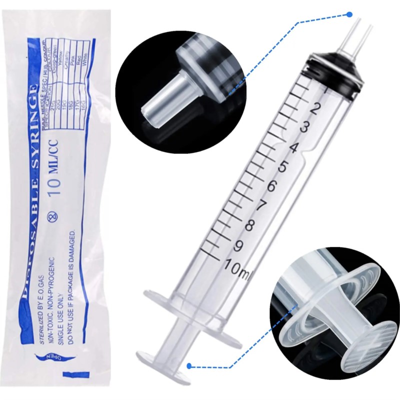 Seringas Plásticas de 10ml Sem - Food Storage Without Plastic avaliação e preço