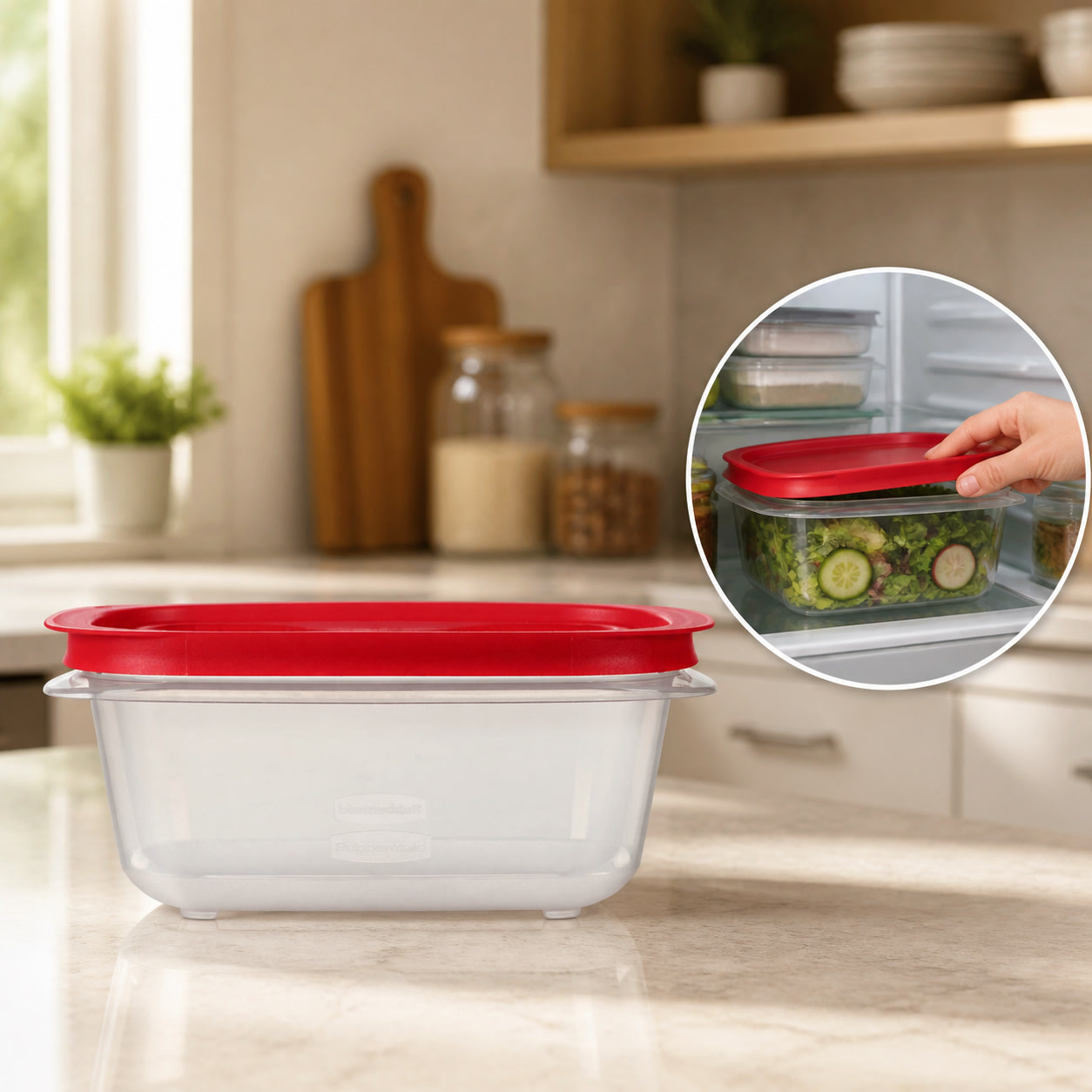 Recipiente retangular para arm - Food Storage Prep Containers avaliação e preço