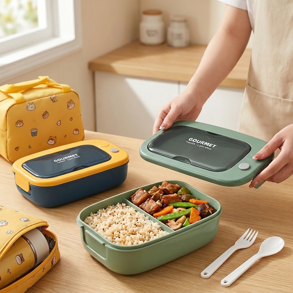 Marmita Plástica para Micro-on - Food Storage Prep Containers avaliação e preço