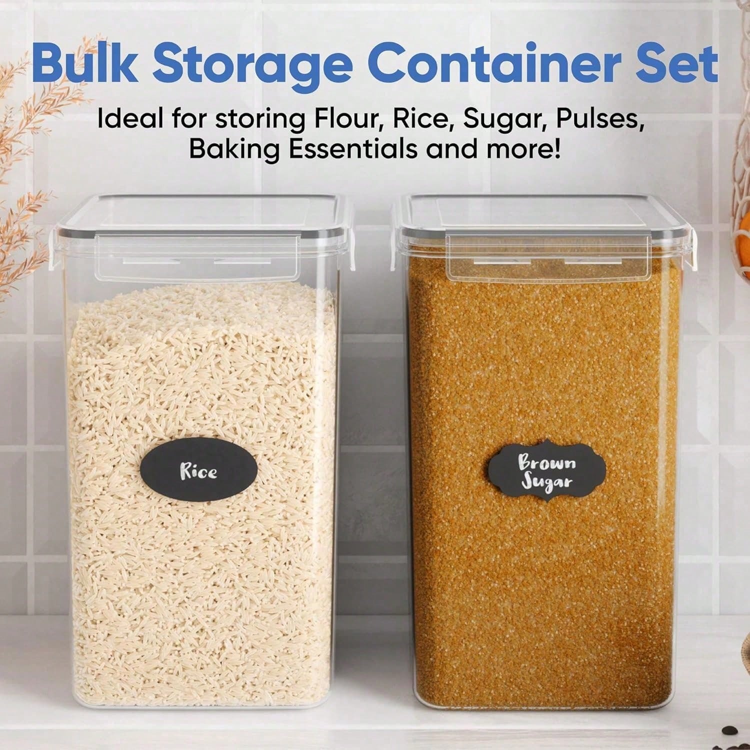 Recipientes extra grandes para - Xl Food Storage Containers With Lids avaliação e preço