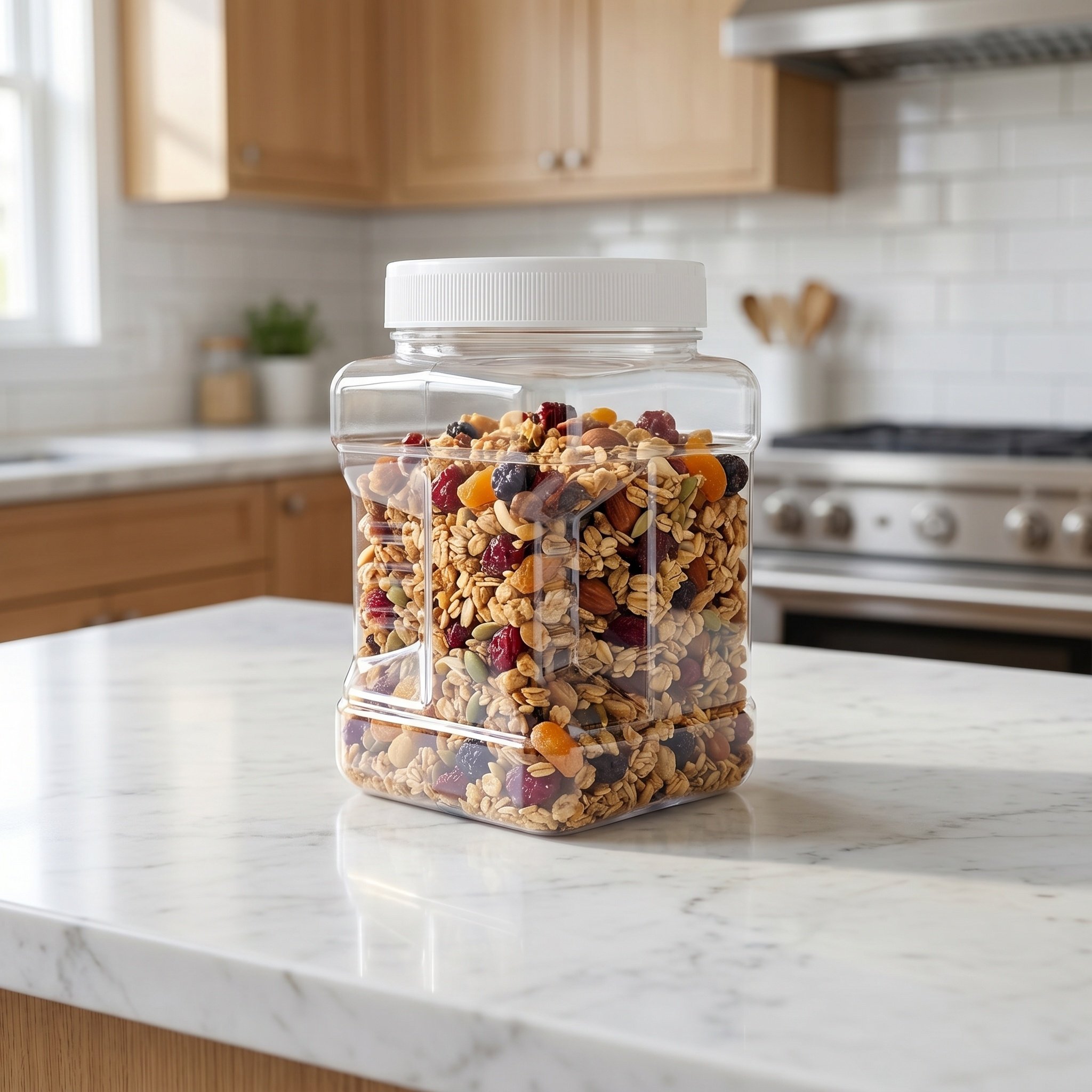 Conjunto de 6 Potes Herméticos - Food Storage Organizer avaliação e preço
