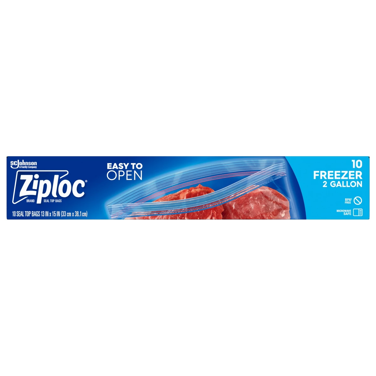 Sacos Ziploc de Dois Galões pa - Food Storage Ziploc Bags avaliação e preço