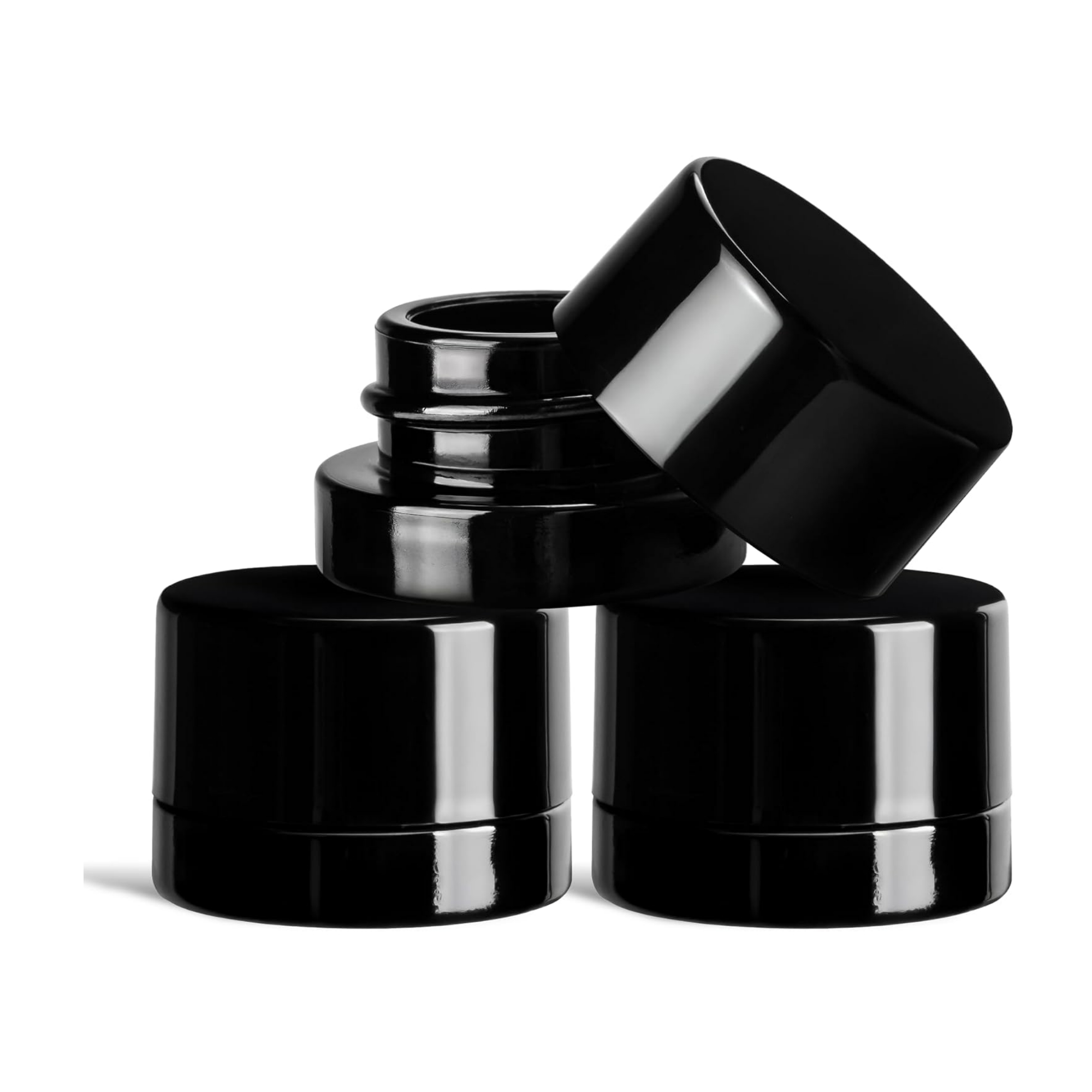 Frascos de vidro preto grosso  - Food Storage Set Glass avaliação e preço