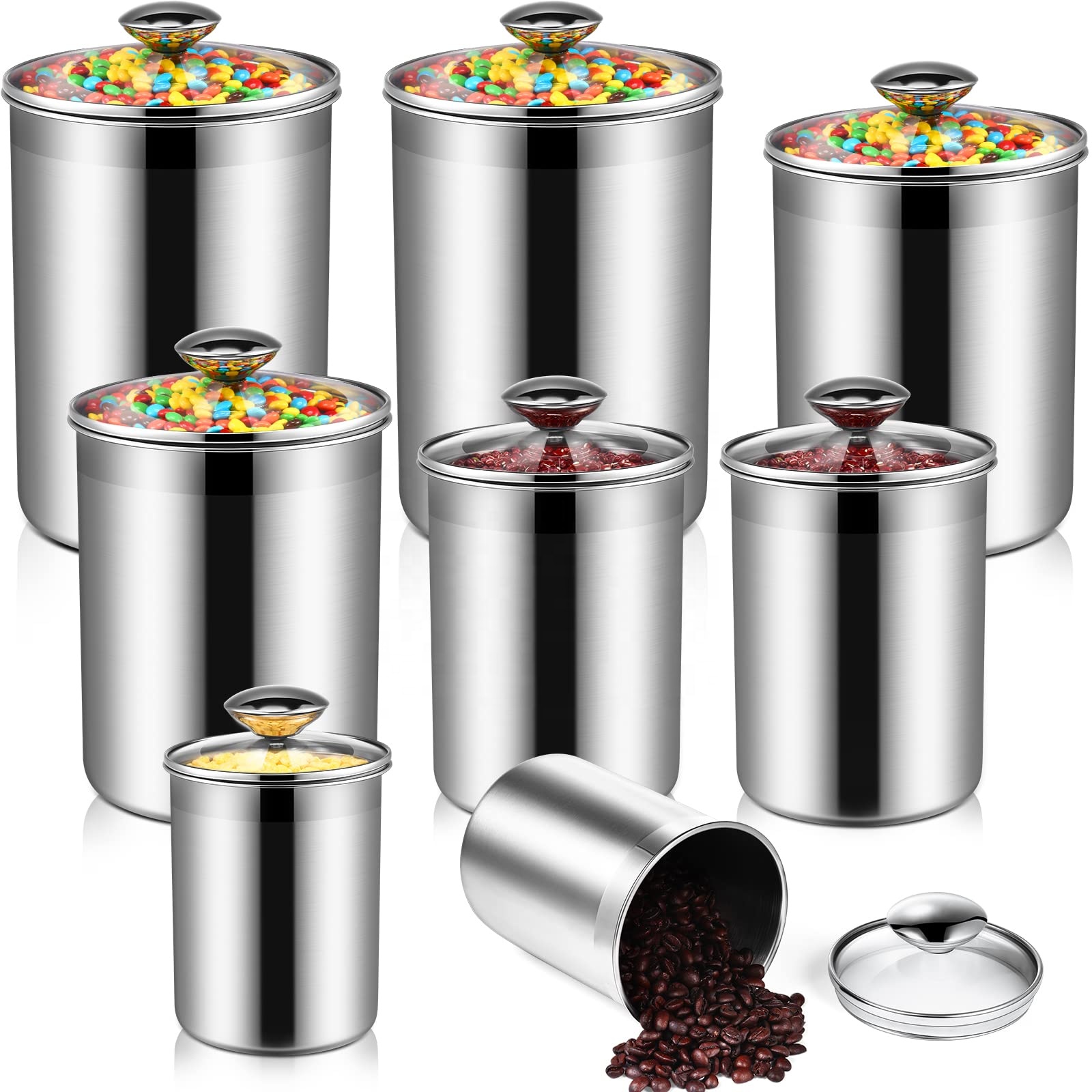 Recipientes de armazenamento d - Food Storage Set Glass avaliação e preço