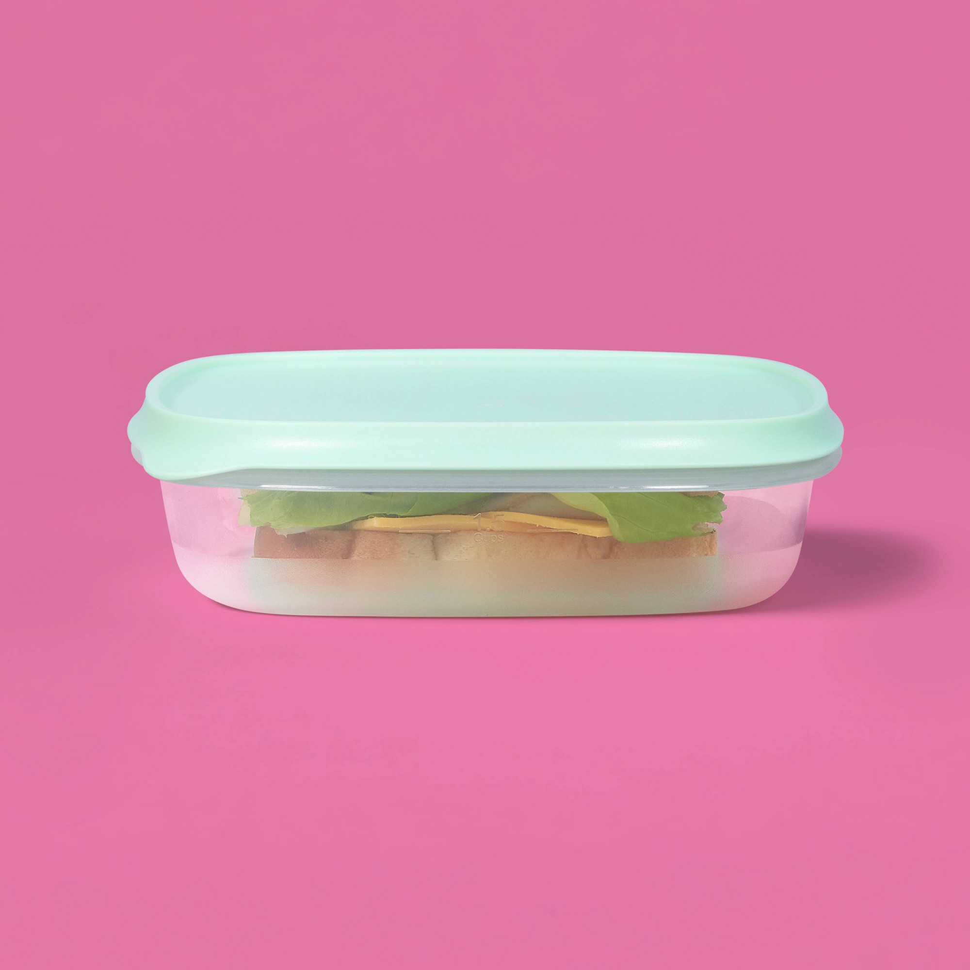 Recipientes quadrados de 3ct p - Food Storage Prep Containers avaliação e preço