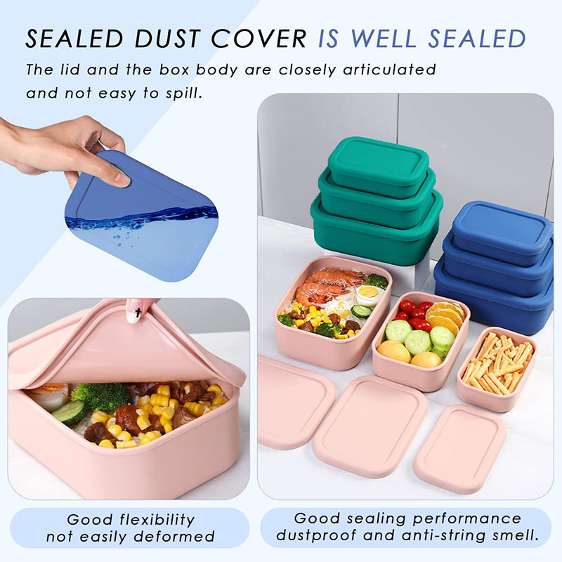 Caixa de almoço Bento resisten - Food Storage Prep Containers avaliação e preço